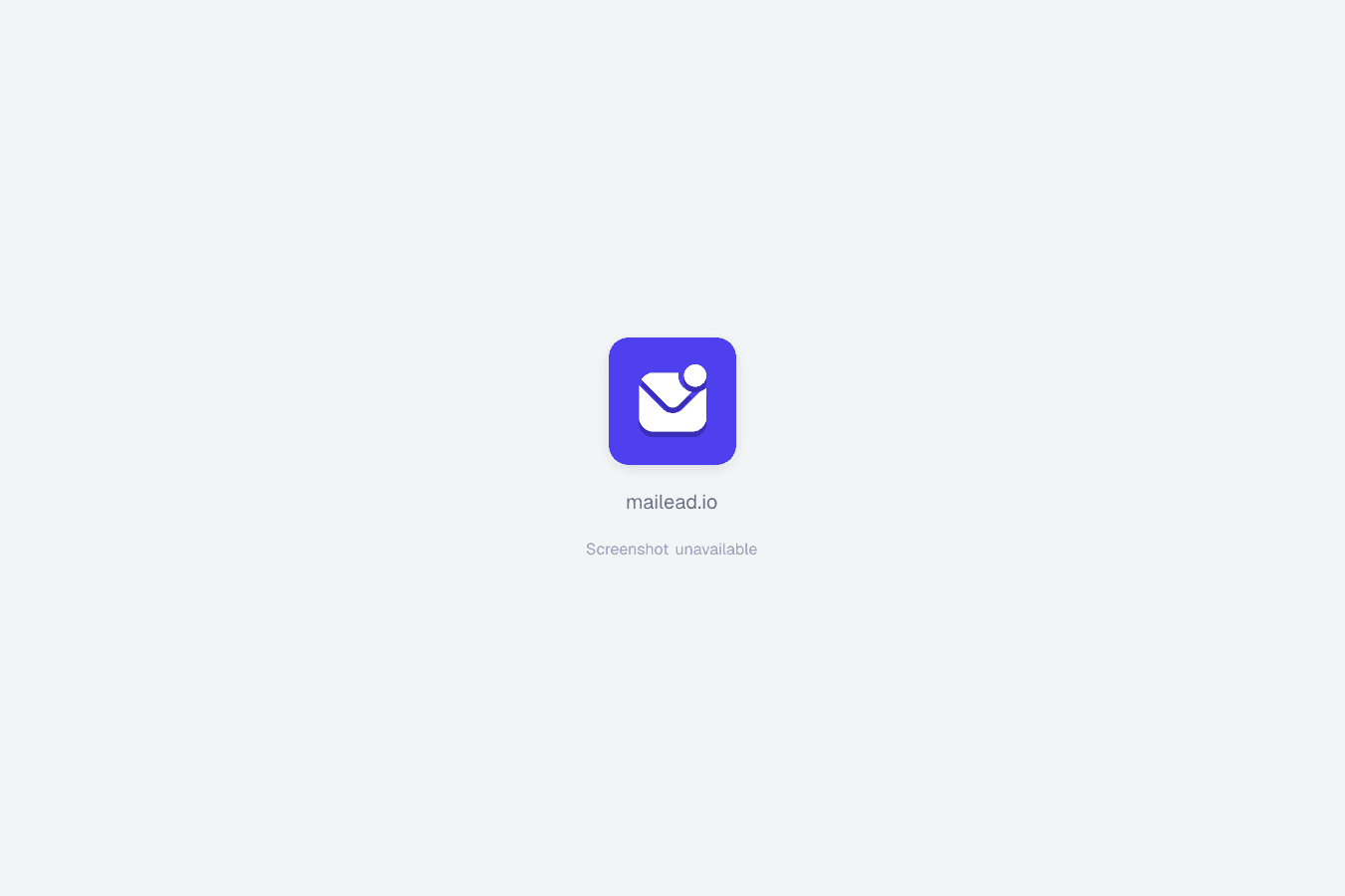 Mailead.io AI-powered email personalization platform