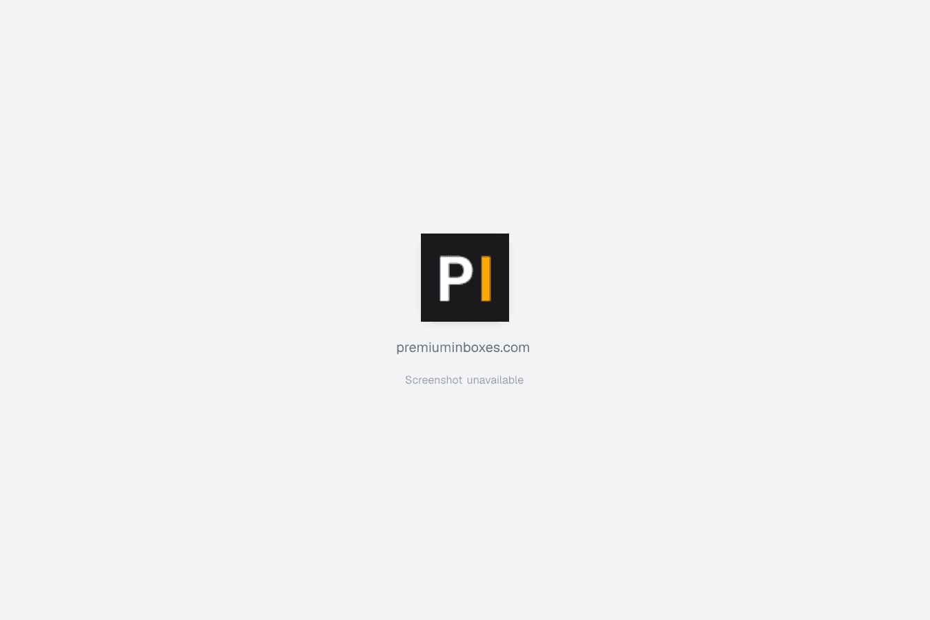 Premium Inboxes homepage