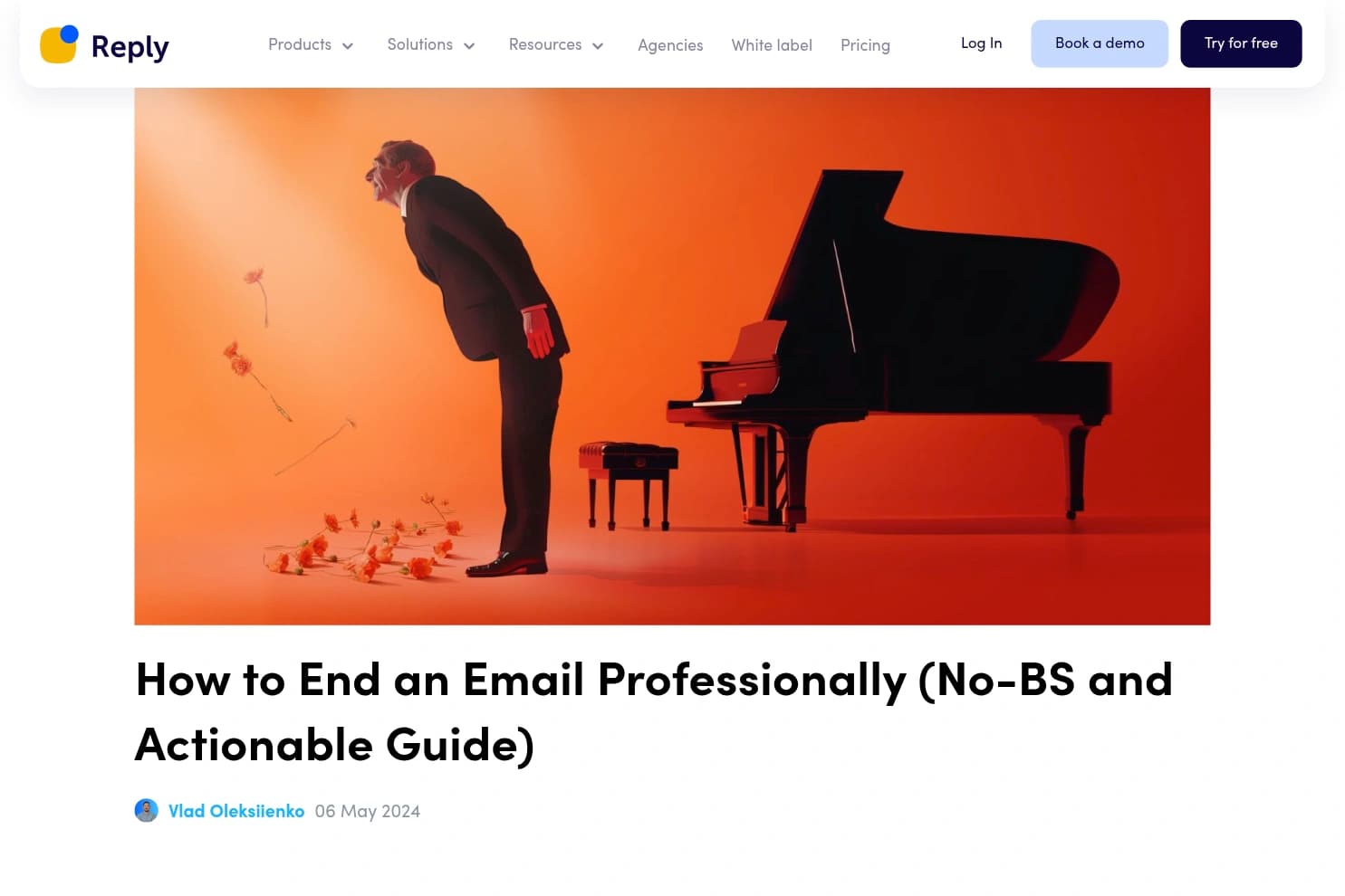 Reply.io homepage