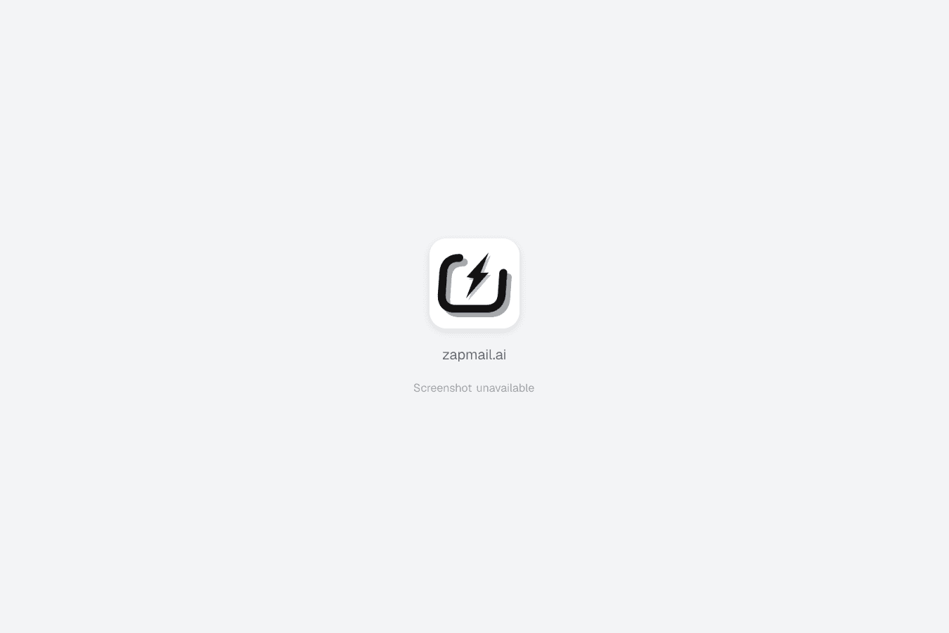 Zapmail homepage