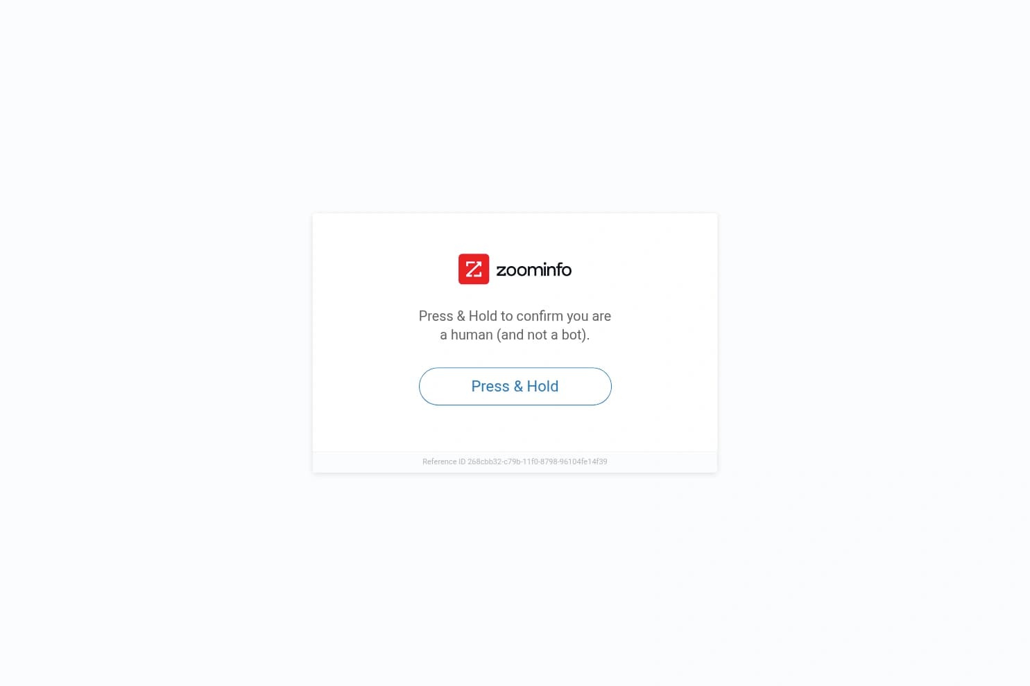 ZoomInfo Copilot homepage